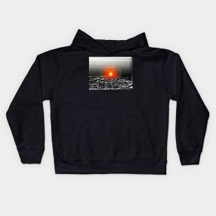 Midnight sun Kids Hoodie